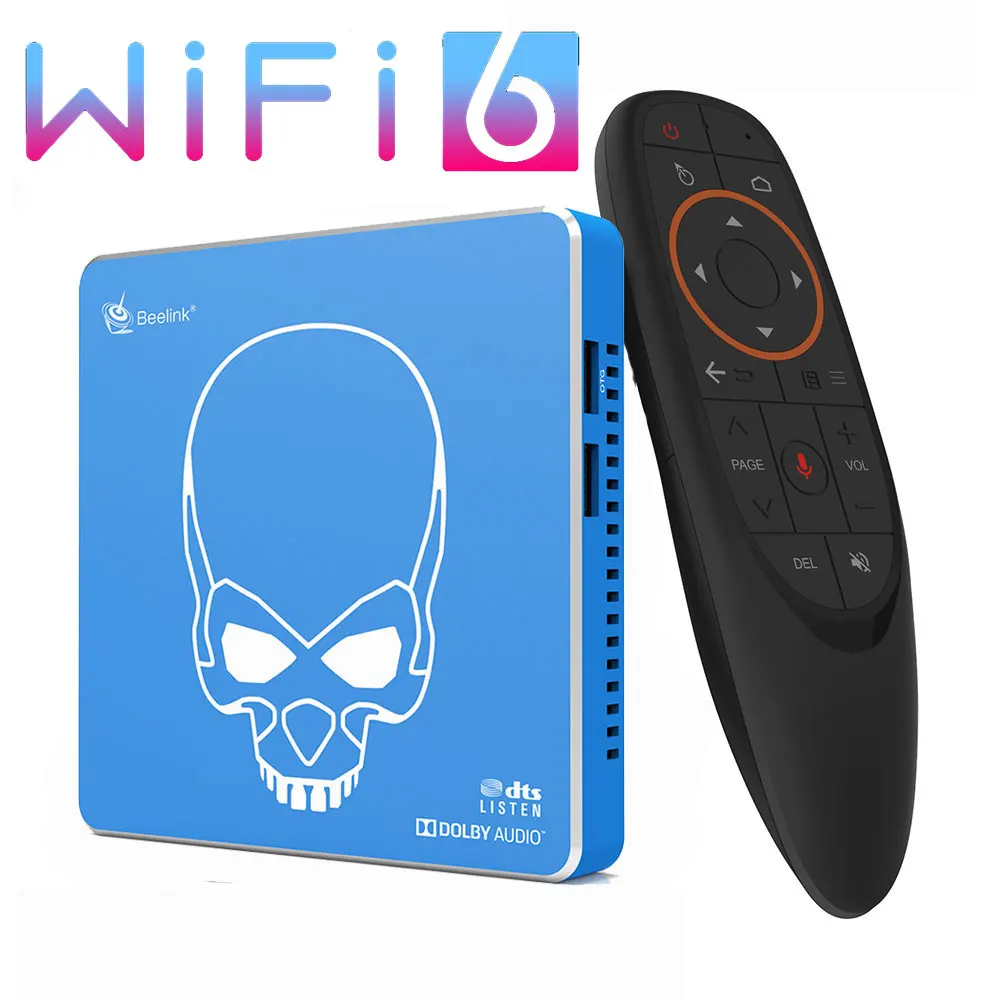 Beelink GT King Pro Smart Tv Box Amlogic S922X H Android 9 0 4 Гб 64 Wifi6 1000 м BT4.1 4K Dolby Декодер каналов