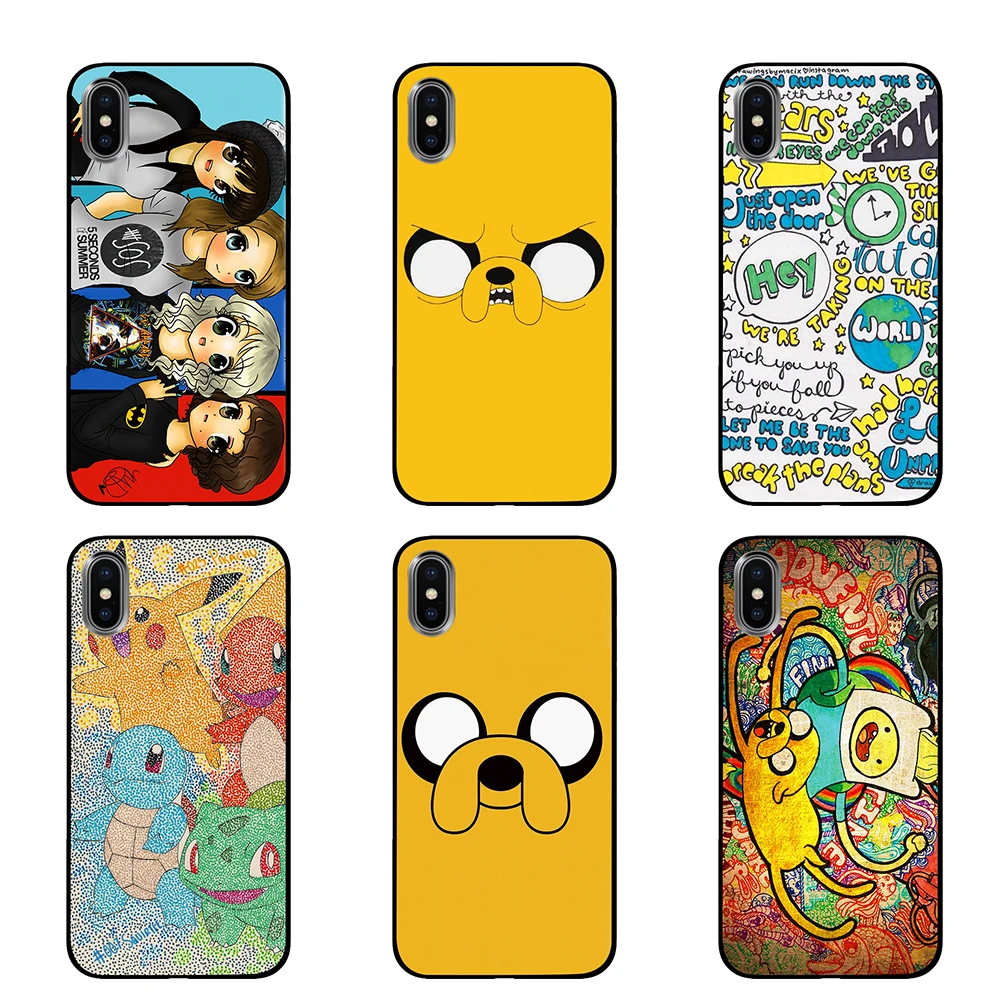 TOKIDOKI японский черный ТПУ для iPhone 5 5S SE 6 6s 7 8 Plus X XS Max XR чехлы