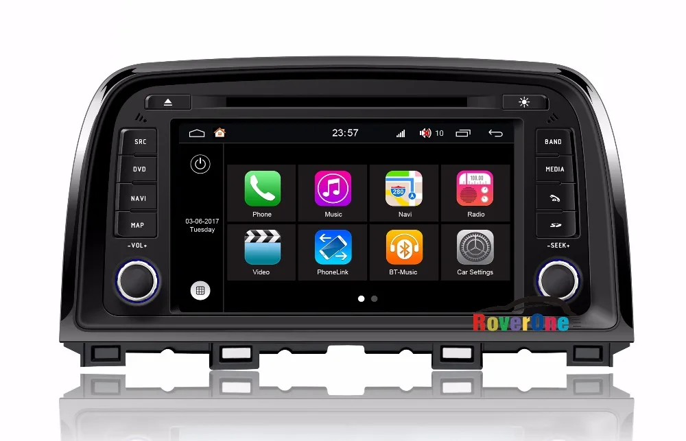 Автомагнитола для Mazda CX5 CX 5 Android 7 1 DVD радио стерео GPS навигация Sat Navi Bluetooth