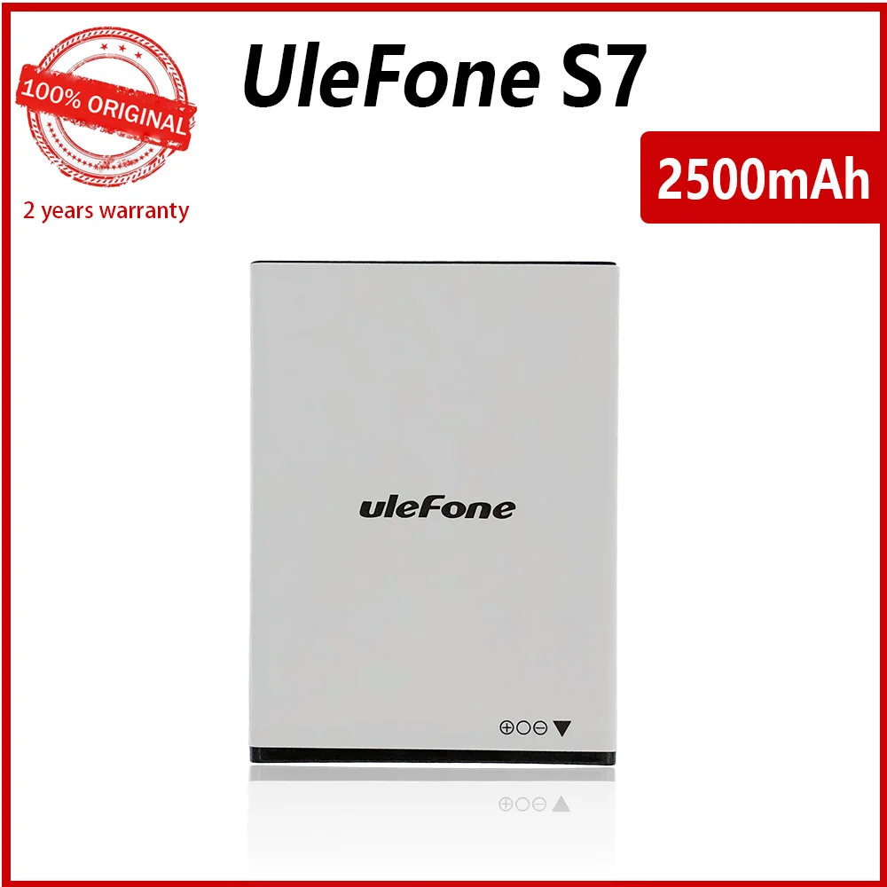 Новый 100% оригинал 2500 мАч телефон батарея для Ulefone S7/S7 Pro Мобильный батареи Bateria в