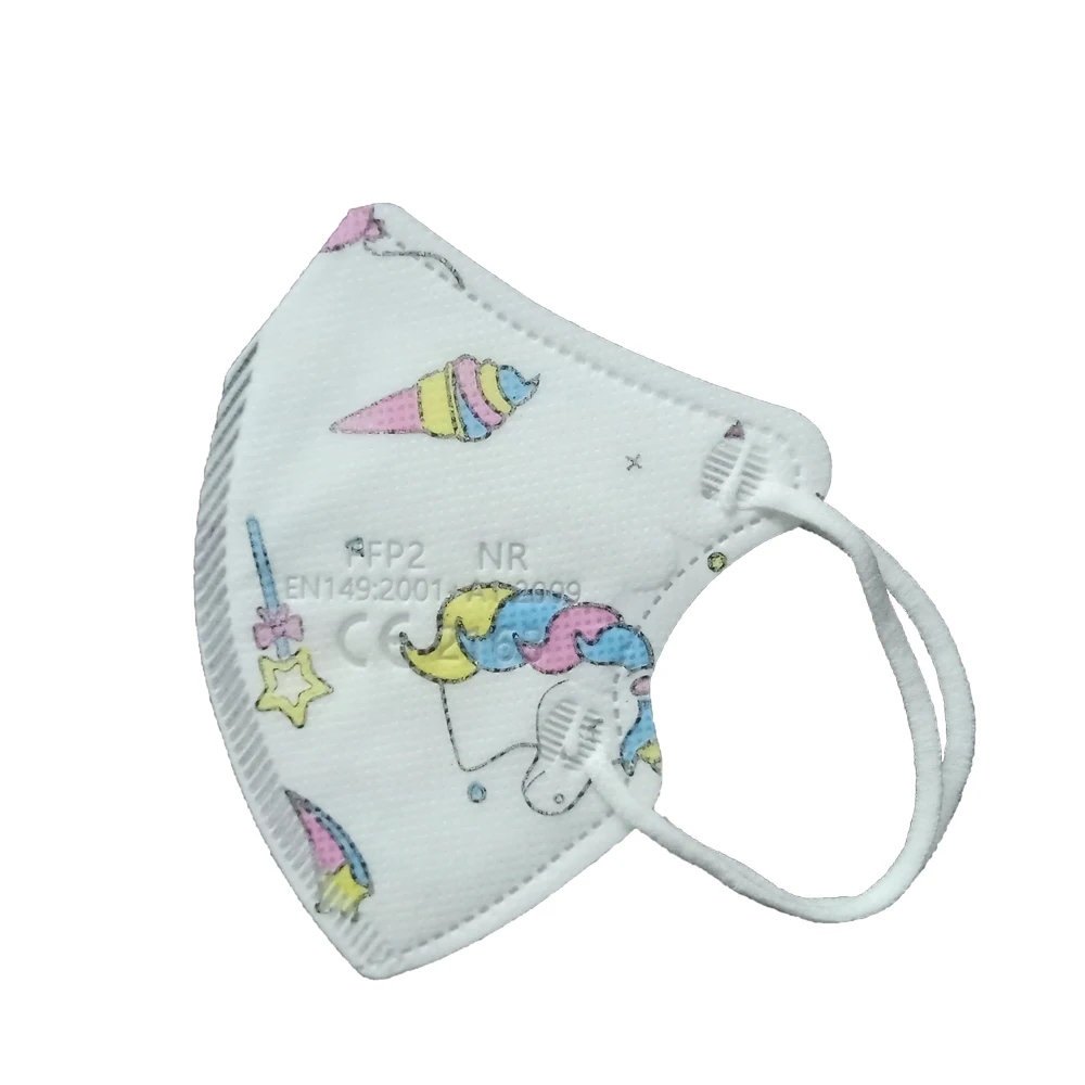 

Милые детские маски KN95 mascarillas fpp2 niños с мультяшным принтом, дышащая маска для рта, четыре слоя, респиратор, защитные маски для лица FFP2 N95