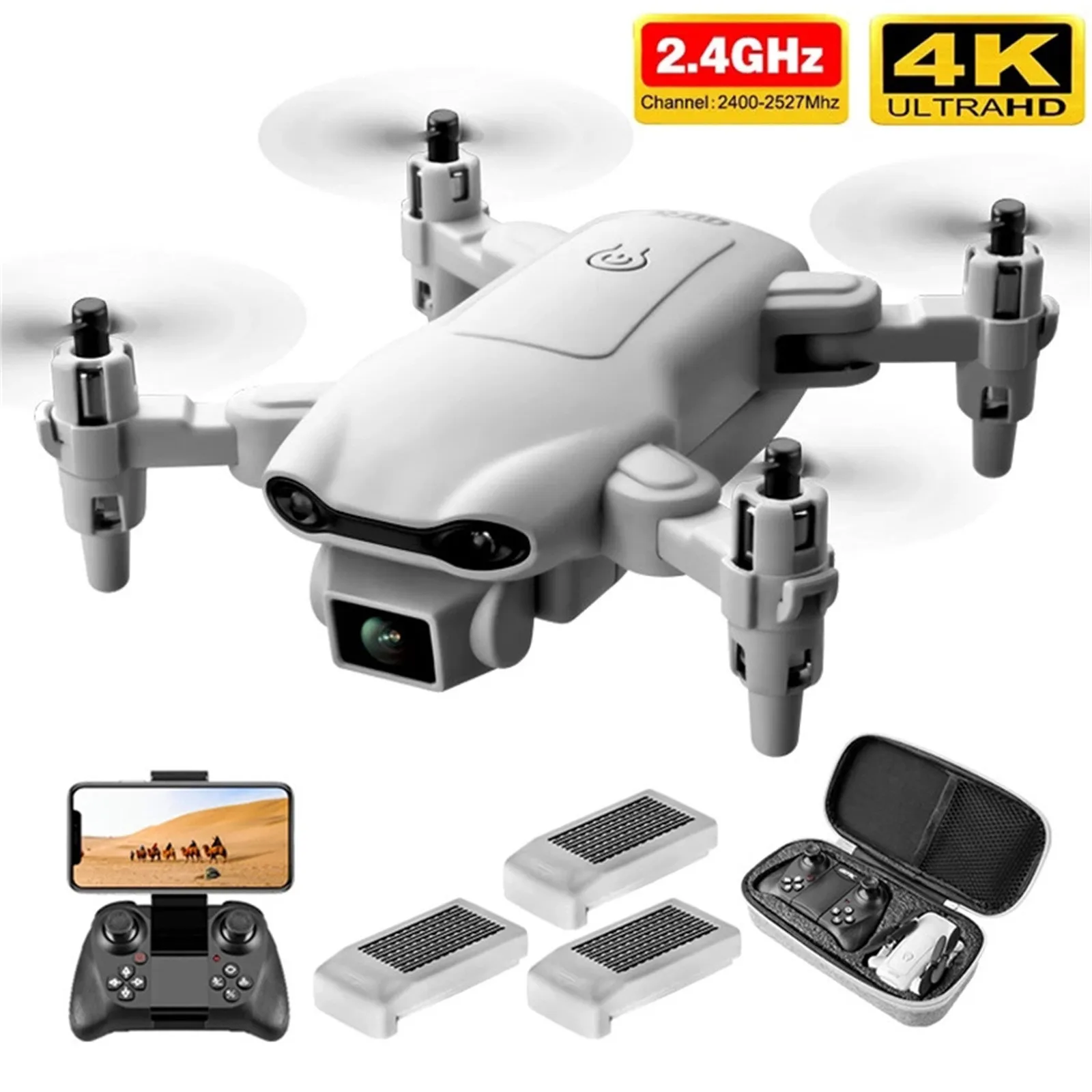 4 ДРК V9 Новый мини Дрон 4K HD камера WiFi Fpv давление воздуха удерживание высоты