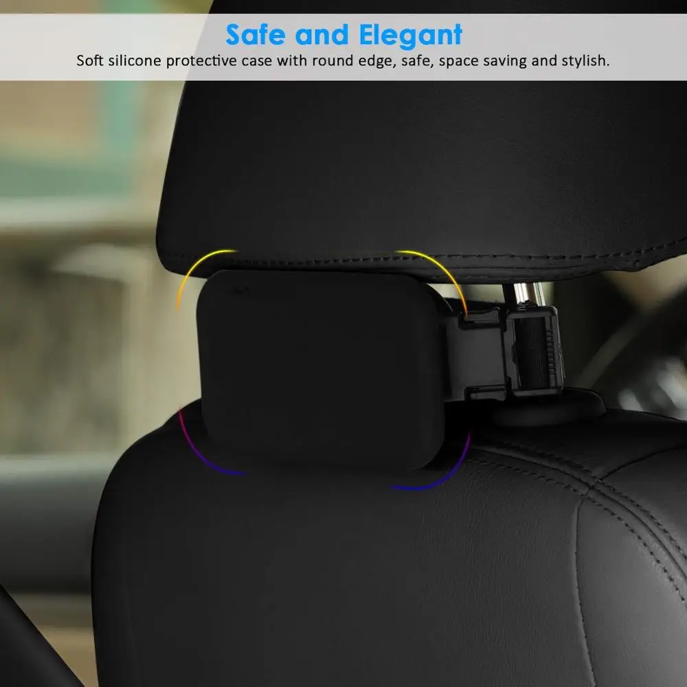 Universal Mobile Phone Tablet Car Stand Back Seat Headrest Mount Holder Rotation for iPad Air Mini iPhone X with Hidden Design | Компьютеры