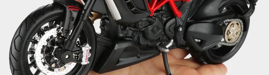 Maisto 1:12 модель мотоцикла Игрушка Сплав мотоцикл Panigale 1199 H2R внедорожные мотоциклы Мотокросс игрушки для детей Коллекция