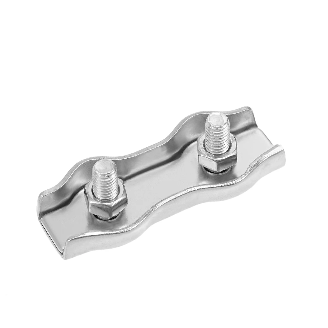 Нержавеющая сталь uxcell Дуплекс трос клип кабель зажимной комплект для 3 4 мм Rope