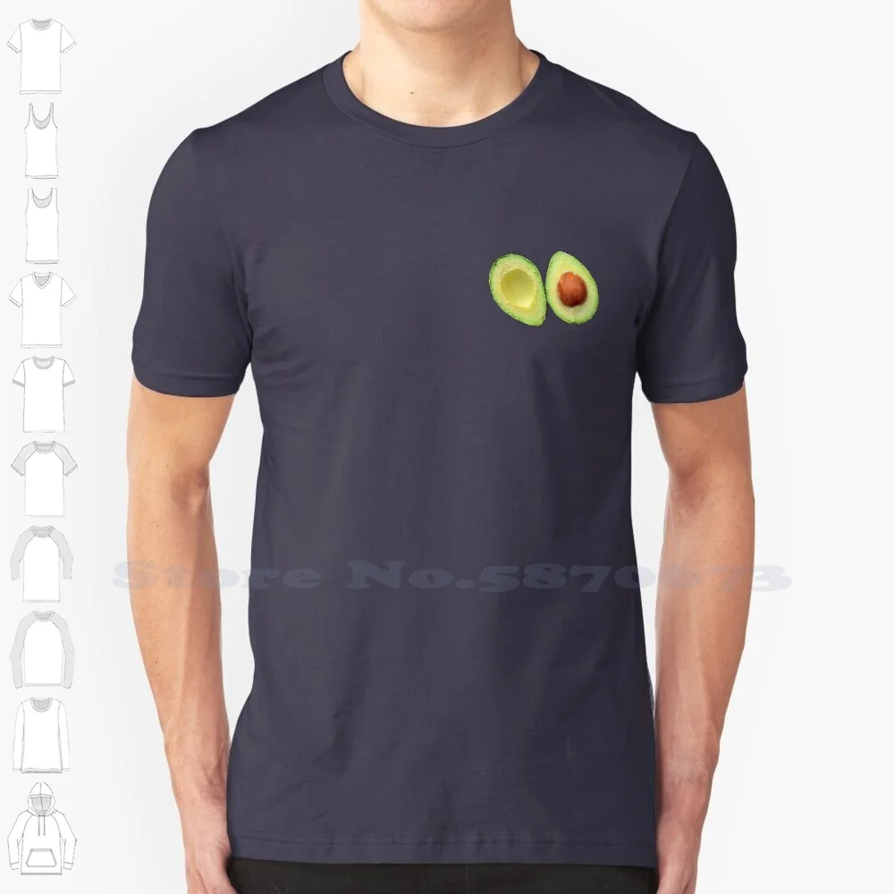 

Avocado Custom Funny Hot Sale Tshirt Trending Popular Happy Green Vegetable Avocado Food Snack Good Cool Hip College