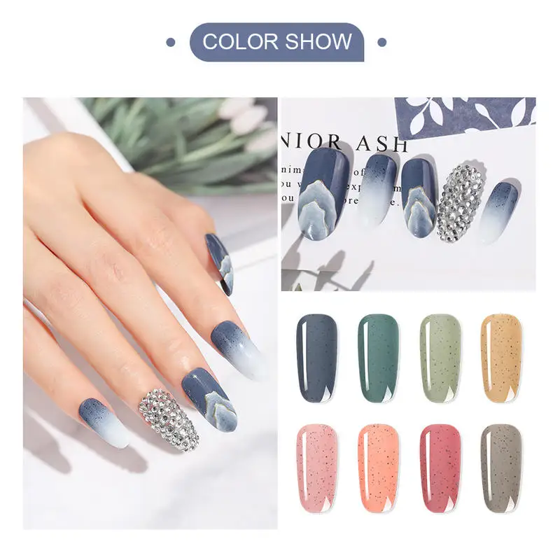 Гель-лак для дизайна ногтей Belen коралловый песочный маникюра 12 цветов нейл-арта 10