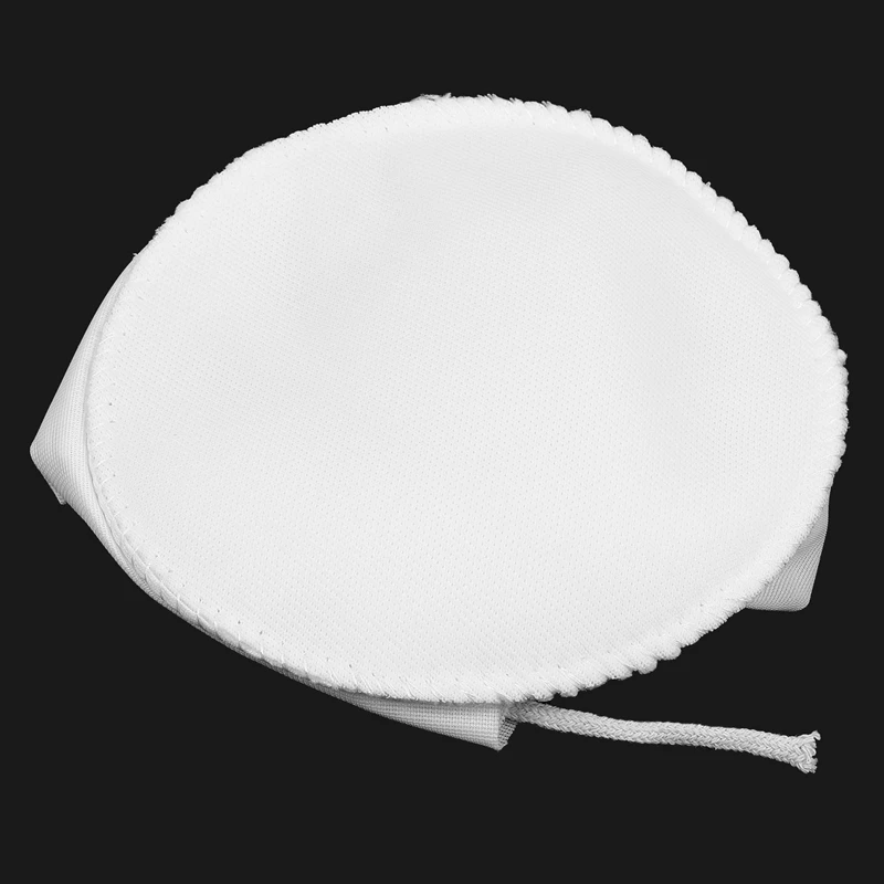 

5Pcs Polisher/Buffer kit Soft Wool Bonnet Pad White:6 inch