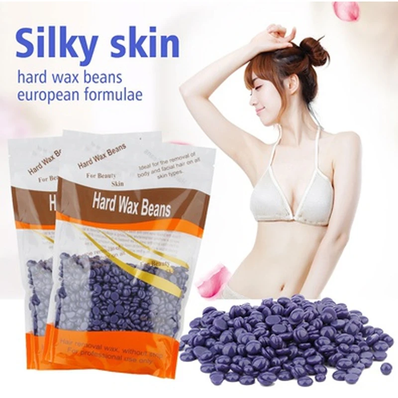 Воск для удаления волос с фруктовым вкусом горячая пленка твердые частицы воска