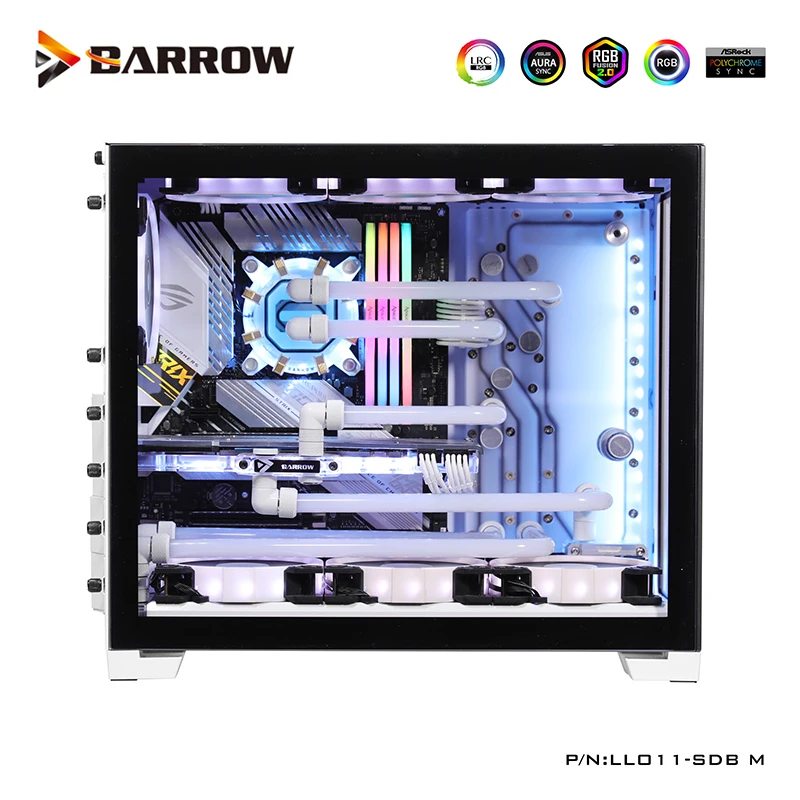

Barrow Distro Plate For LIANLI O11 MINI Case,Support MATX,ITX,ATX Motherboard,5V Support Motherboard Control,LLO11-SDB M