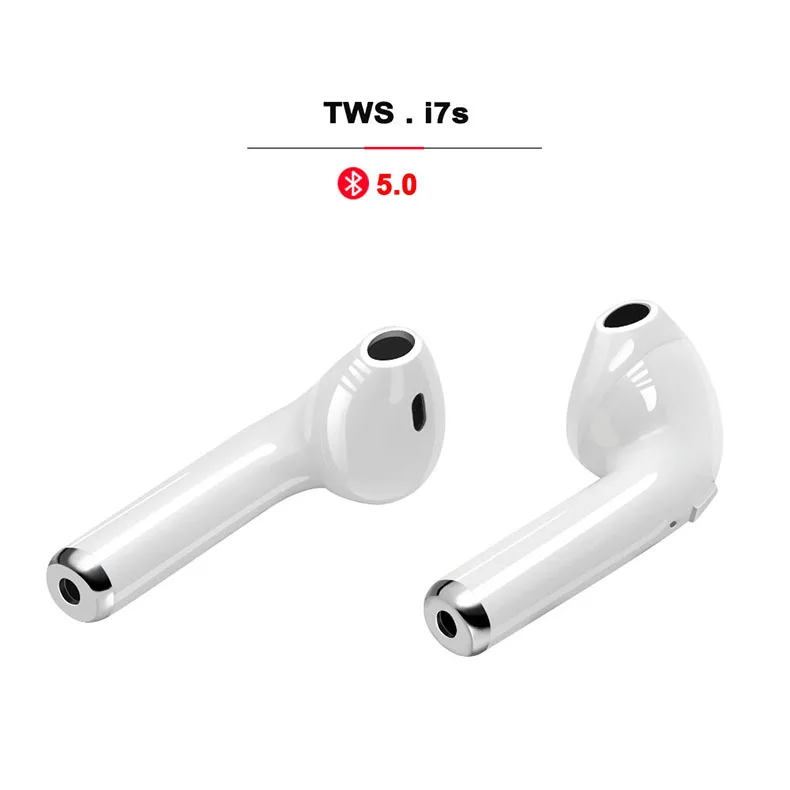 Mini TWS i7s Sports Wireless Bluetooth Headset Two Ears True Stereo Earphone with V5.0 | Электроника