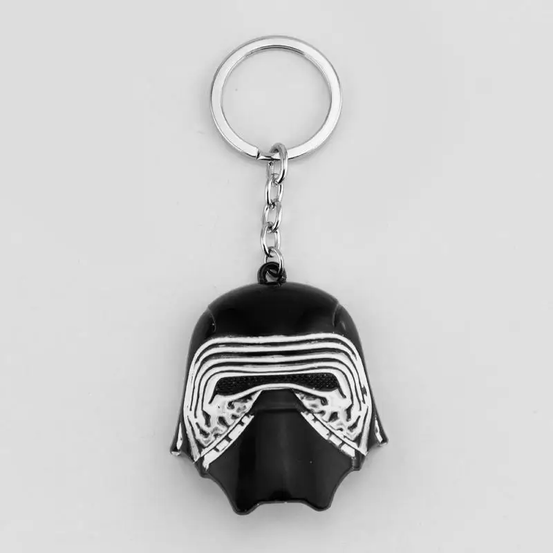 Звездные Войны Пробуждение силы BB8 робот фигура металлический брелок Звездные войны BB-8 светильник светодиодный фонарь со звуком брелок - Цвет: Оранжевый