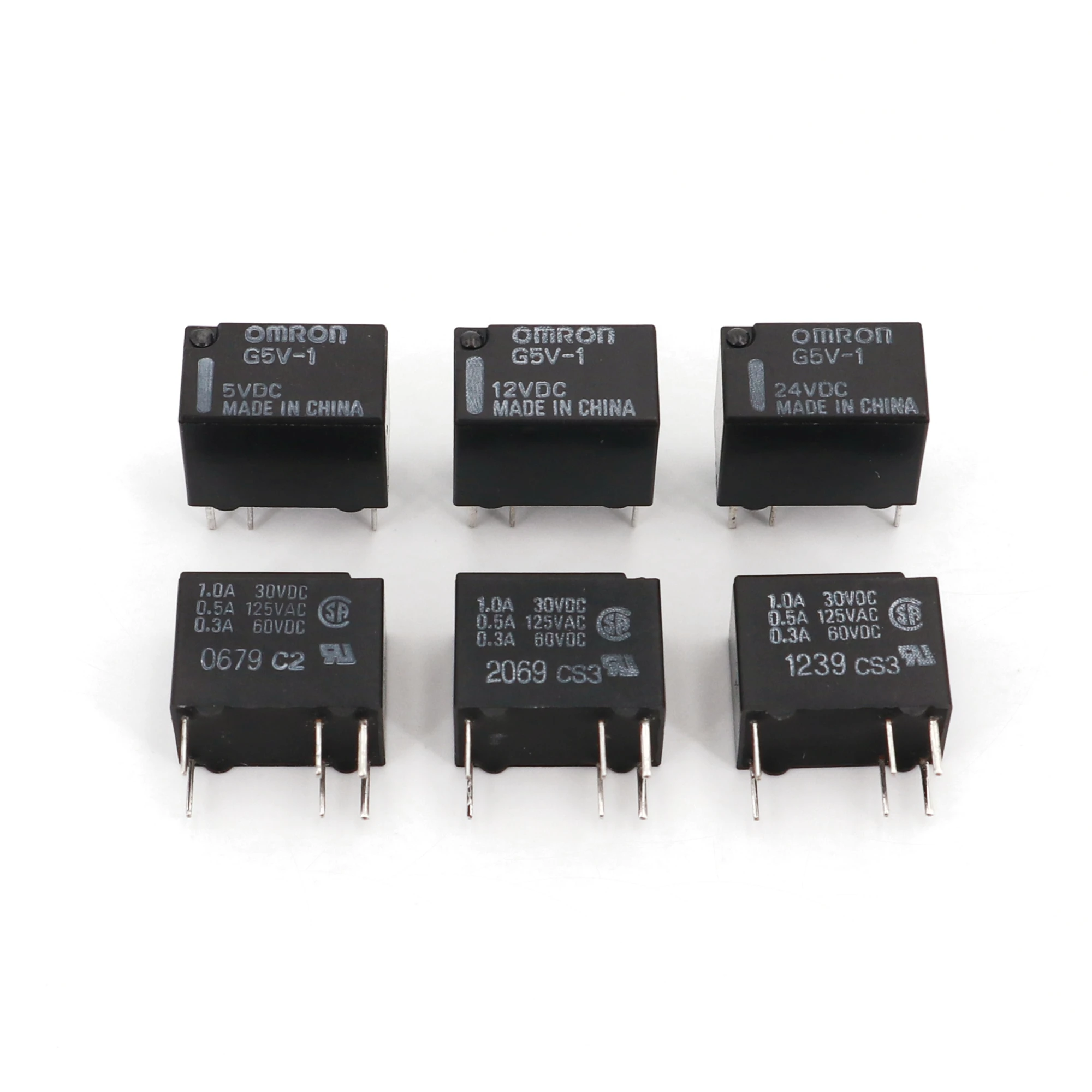 10 шт. реле сигнала Omron G5V 1 DC5V/12V/24V 6Pin SPDT PCB Mount Mini|signal relay|omron g5v-1mini relay |