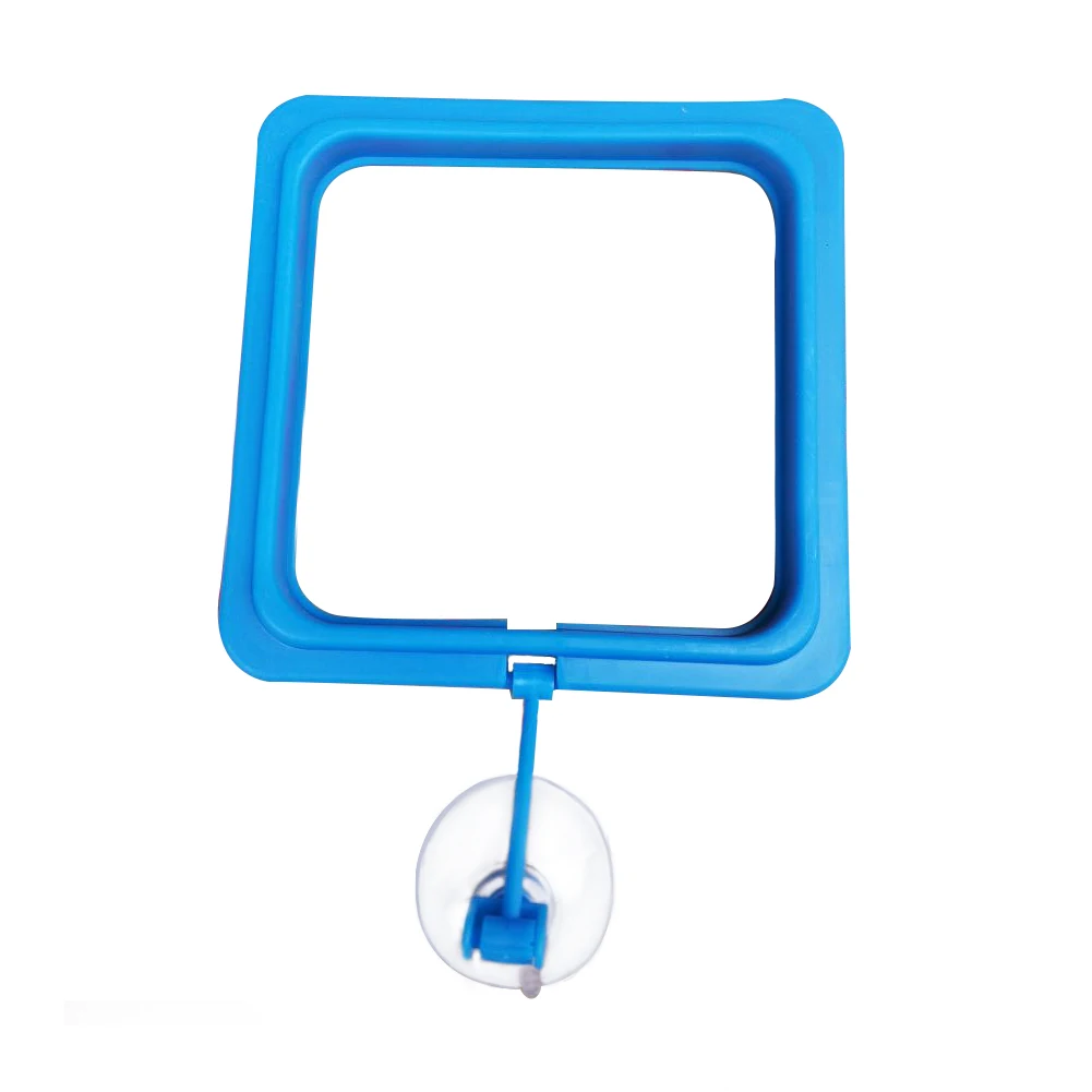 Домашний квадратный круглый аквариум портативный DIY с присоской легкий прочный