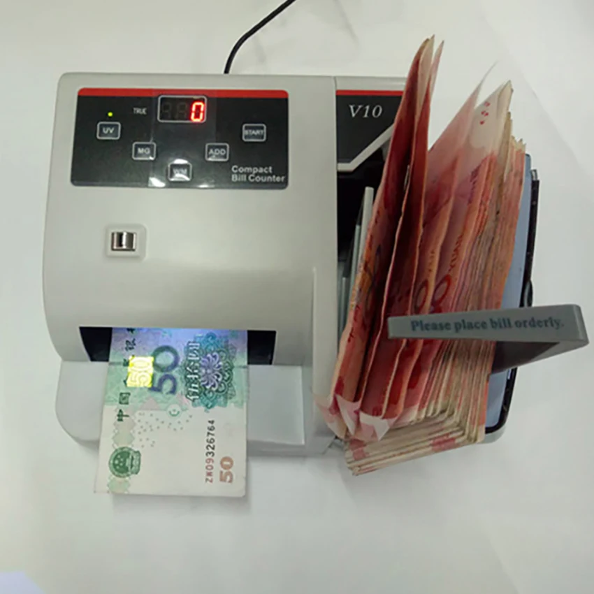 

Мини-счетчик банкнот UV MG WM, удобный счетчик банкнот с обнаружением банкнот, Счетная машина для банкнот, детектор денег, финансовое оборудова...