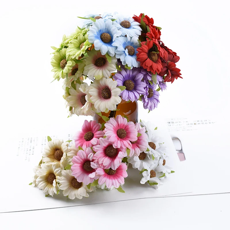 6 штук вишневого цветка вазы для домашнего декора новый год Рождество