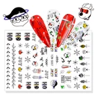 1 шт. новый дизайн Водные Наклейки для ногтей и наклейки Цветы Листья дерево зелёные Простые Летние DIY Слайдеры для маникюра водяные знаки для дизайна ногтей