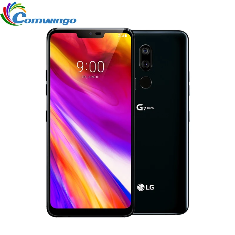 Оригинальный разблокированный смартфон LG G7 + ThinQ G710VM/G710N/ G710EAW LTE на базе Android восемь