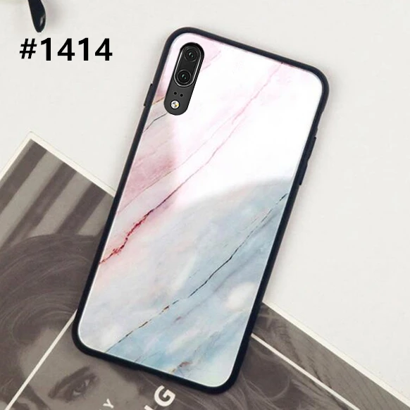 Для samsung Galaxy A10 A20 A30 A50 A60 A70 A80 A90 чехол Мрамор Стекло жесткая накладка на заднюю панель для samsung A50 A70 A30 цветной чехол для телефона