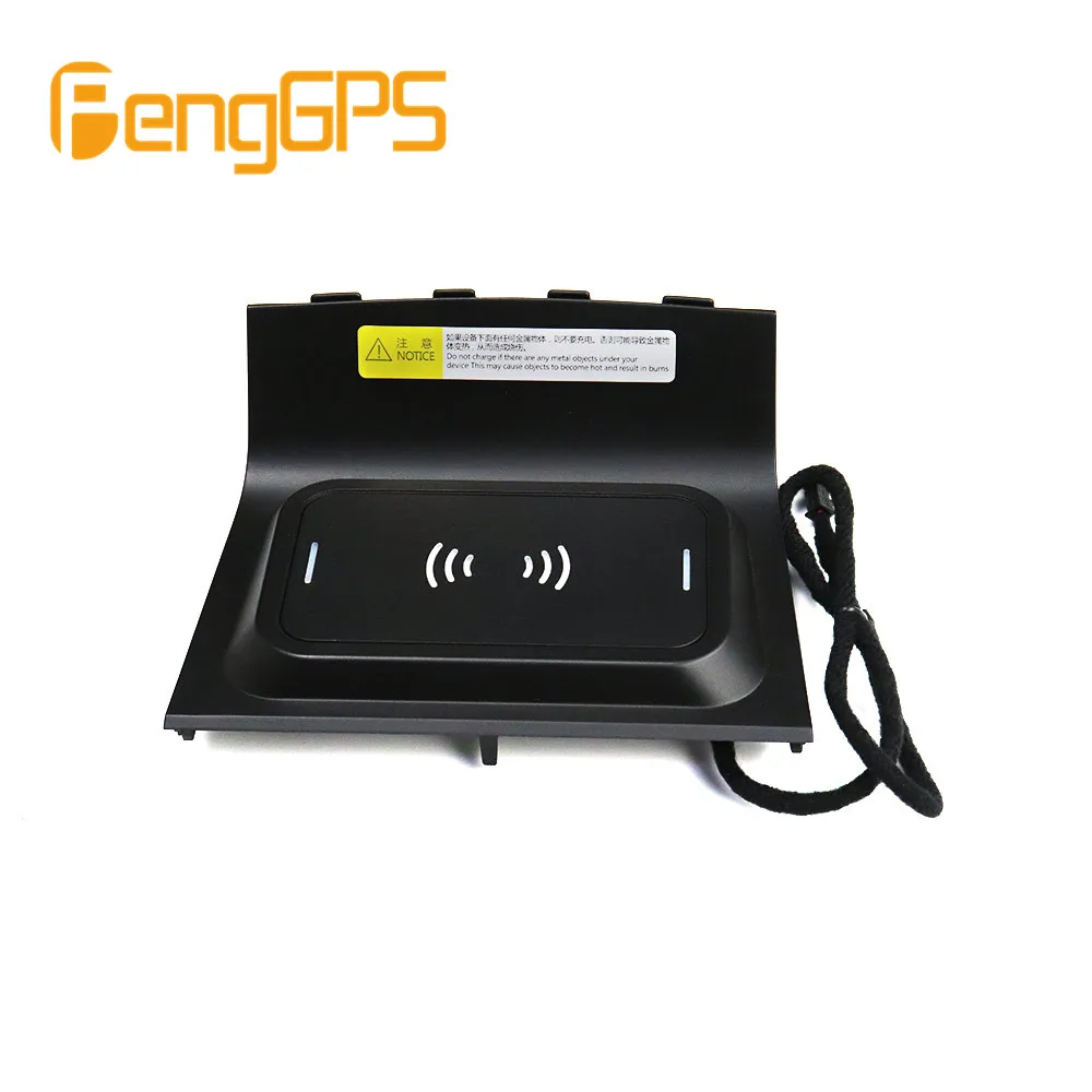 Qi автомобильное беспроводное зарядное устройство для ChangAn CS75 2014 2017 iPhone Xs Max X XR Samsung