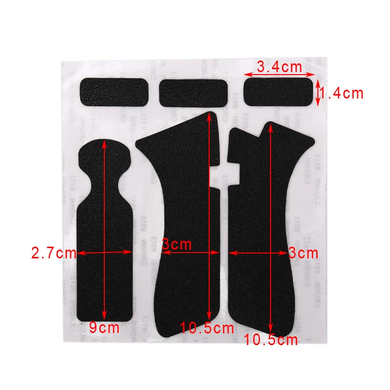 Нескользящая резиновая текстура ручка оберточная лента перчатки для Glock 17 19 23