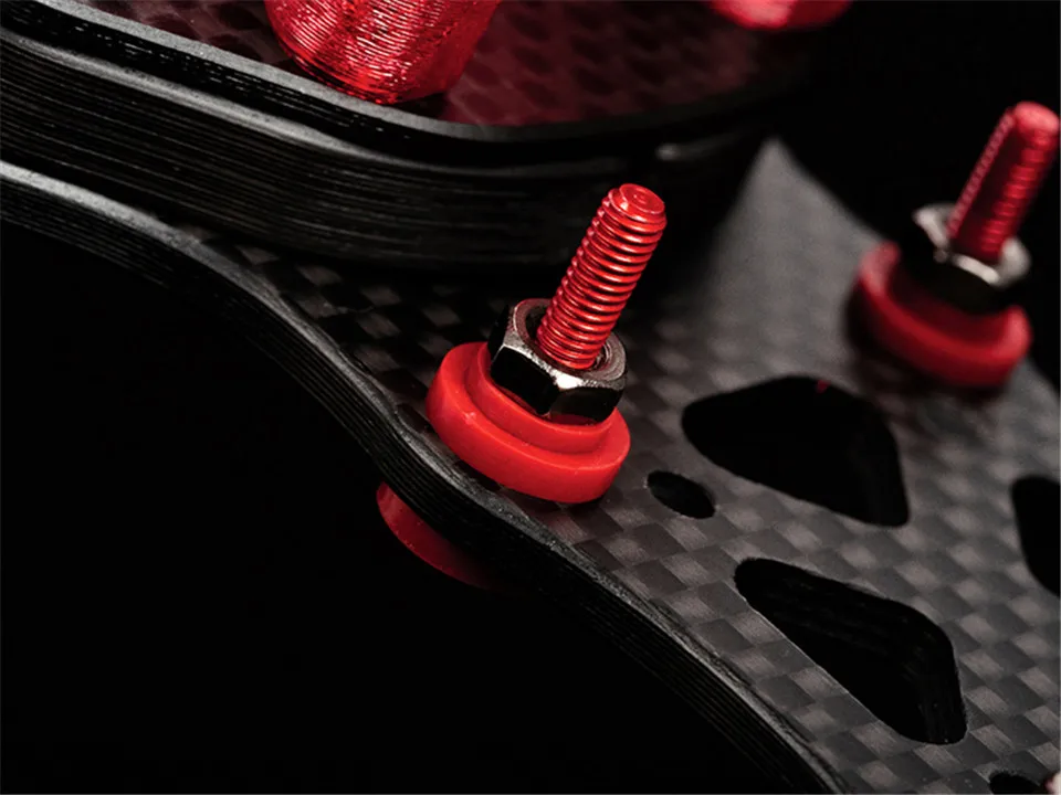 TRANSTEC LASER HD S LITE 224 мм FPV гоночный Дрон Рама 6 мм Arm 7075 алюминиевое гладкое покрытие углеродное волокно 4 в 1 ESC 5 дюймов реквизит