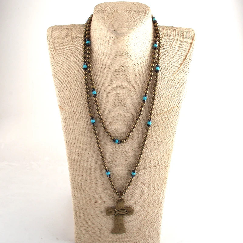 Модные богемные этнические ювелирные изделия 6 мм Металлические бусины/Турк