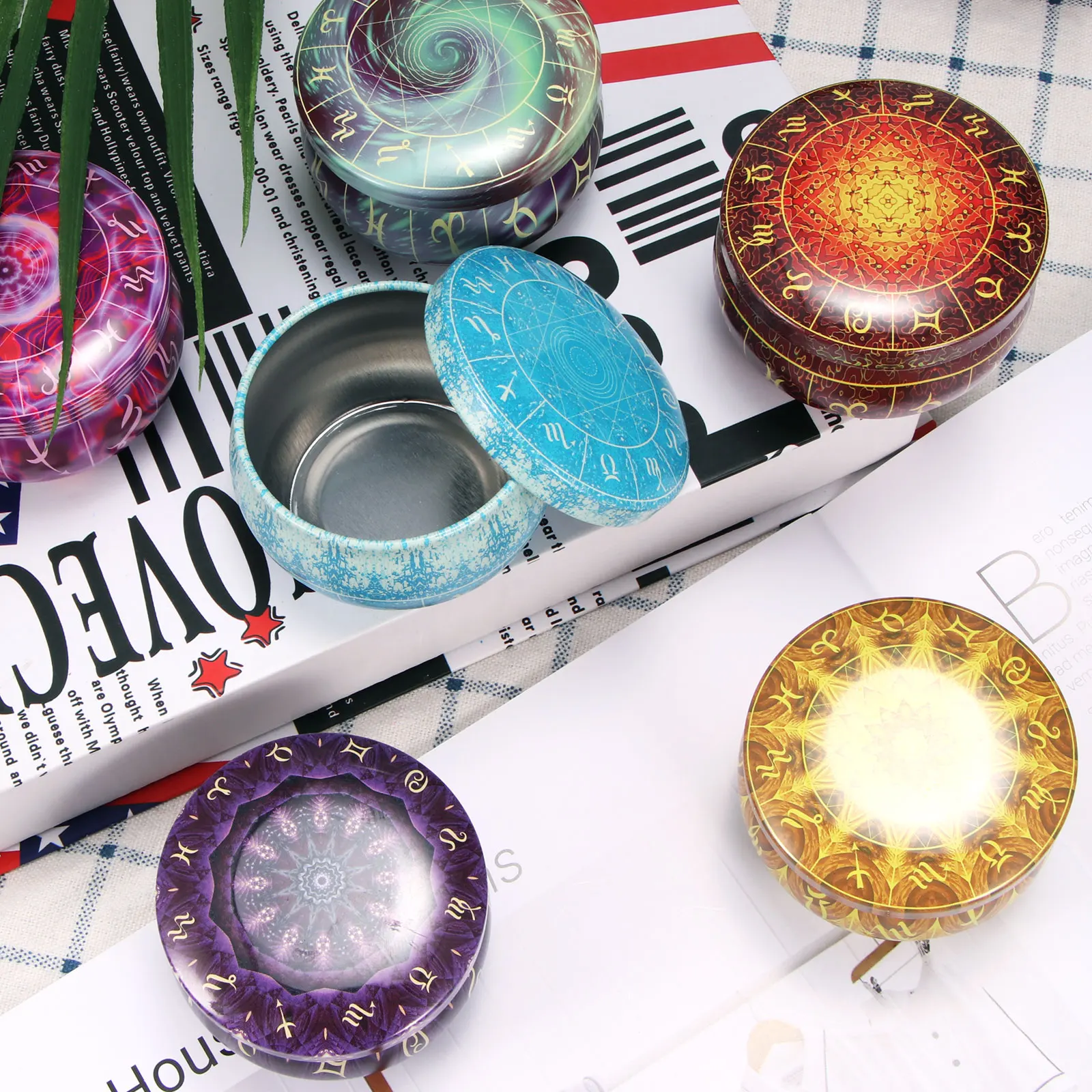 12 шт. лампы в форме свечи жестяные банки &quotсделай сам&quot для изготовления свечей