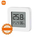Термометр и монитор влажности Xiaomi Mijia 2, Bluetooth 1,5 дюйма, ЖК-экран, умный высокоточный датчик, длительный срок службы батареи, для дома