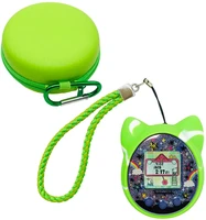 hard carrying case and protective silicone cover for tamagotchi on interactive pet game machine