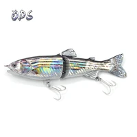 2 section glider bait 7inch mult jointed fishing lure good quality swimbait for saltwater fishing lure section swimbait hardlure