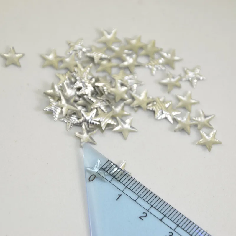 2018 Новые горячие фиксации страз серебряная звезда линии резки формы Панк Шпильки