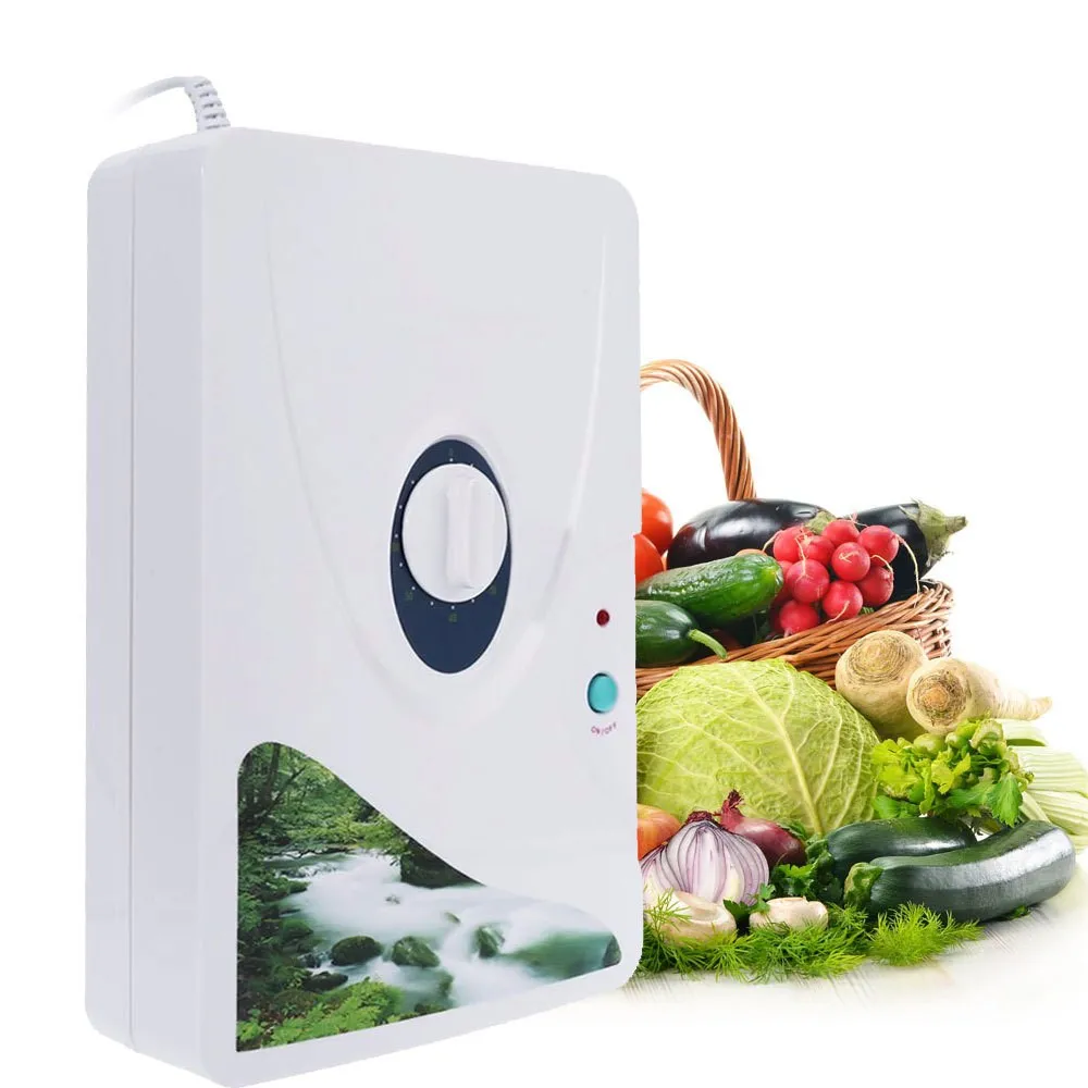 

Kitchen Household Oxygen Machine 220V/110V 600mg Ozonizer Water Air Purifier Vegetable Washer Ozonator Disinfector for Aquarium