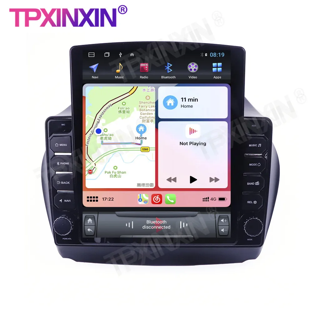 저렴한 현대 IX35 2009-2015 테슬라 스크린 6 + 128G 안드로이드 10 차량용 멀티미디어 플레이어 헤드 유닛 오디오 라디오 내비게이션 무선 카플레이, Hyundai IX35-Tesla Screen 6