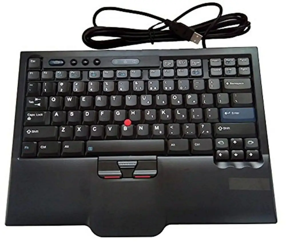 Фото Новости Клавиатура для ноутбука lenovo ThinkPad UltraNav USB клавиатура Trackpoint SK-8845 8845
