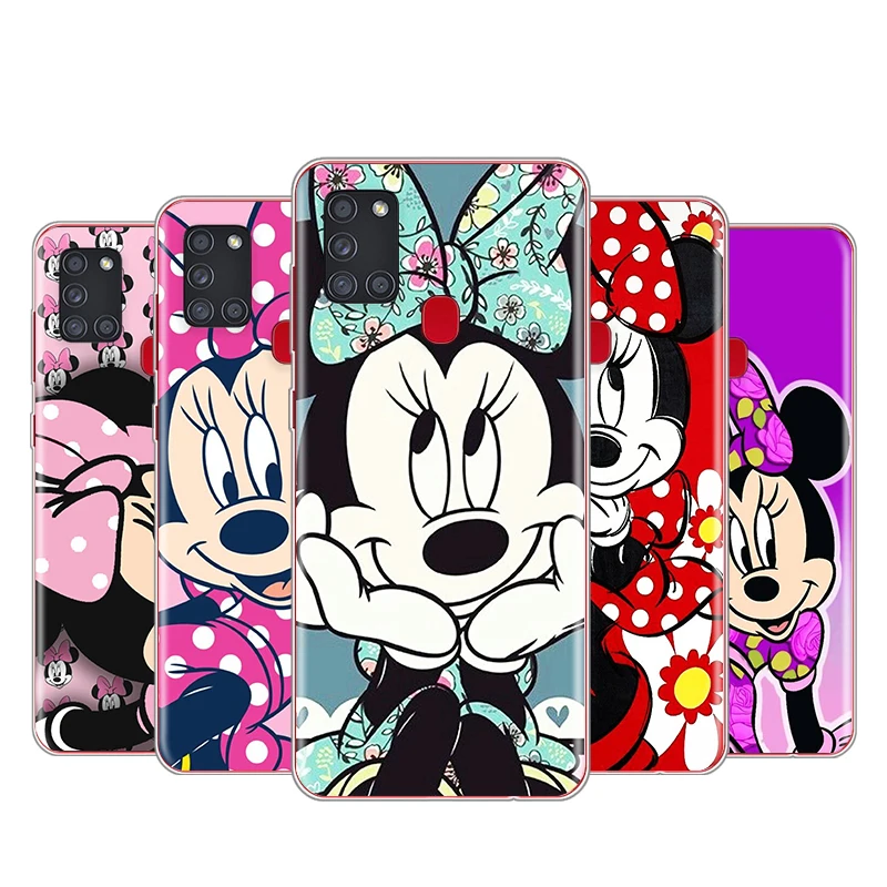 

Disney Minnie Mouse Cute For Samsung A51 A91 A81 A71 A41 A31 A72 A52 A02 S A32 A12 A42 A21 S A11 A01 UW Transparent Phone Case