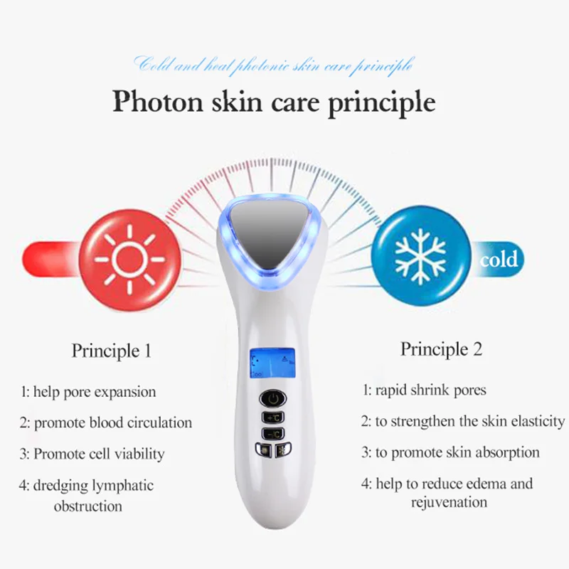 Аппарат для лифтинга лица со светодиодной подсветкой аппарат микро токовой