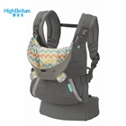 Переносной рюкзак-слинг для переноски детей, утолщенные плечи, эргономичная толстовка с капюшоном, кенгуру, 360