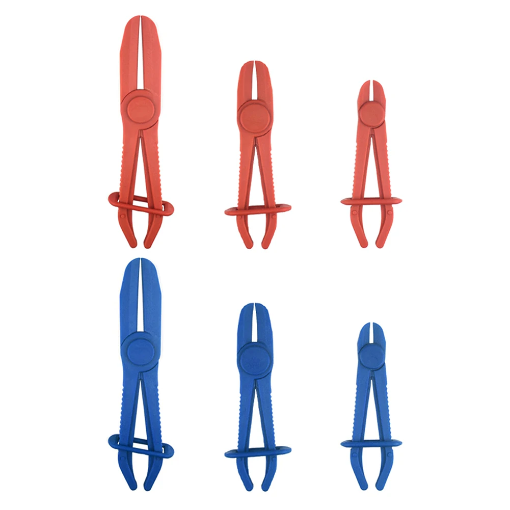 

3pcs/set Flexible Fuel Water Line Hose Pinch Off Pliers Plastic Free Hands Clamp for Radiator Brake Pipe