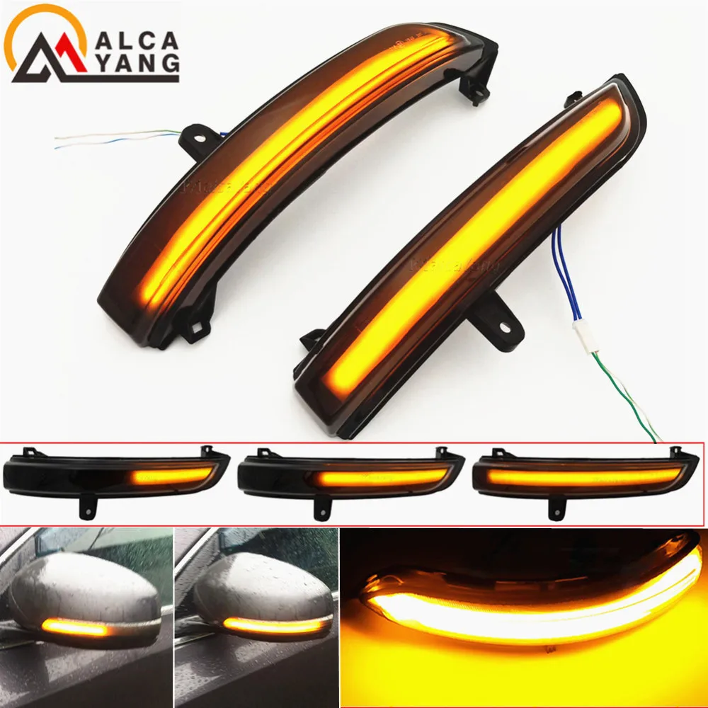 

2 Pcs LED Side Mirror Turn Signal Light For Nissan Teana J32 2008-2012 Maxima Door Wing Rearview Rear View Mirror Lamp