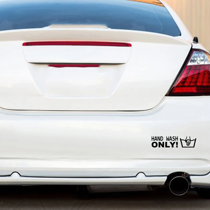 Для ручной стирки только шокер Handwasche автомобильная Наклейка на стену Виниловая
