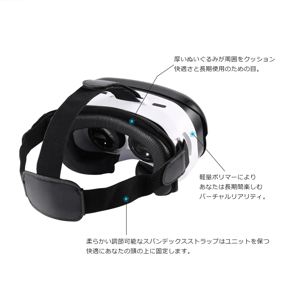 Удобные приятные 3D виртуальной реальности VR очки гарнитура с анти-блики анти-синий или антибликовым покрытием съемный смываемая маска