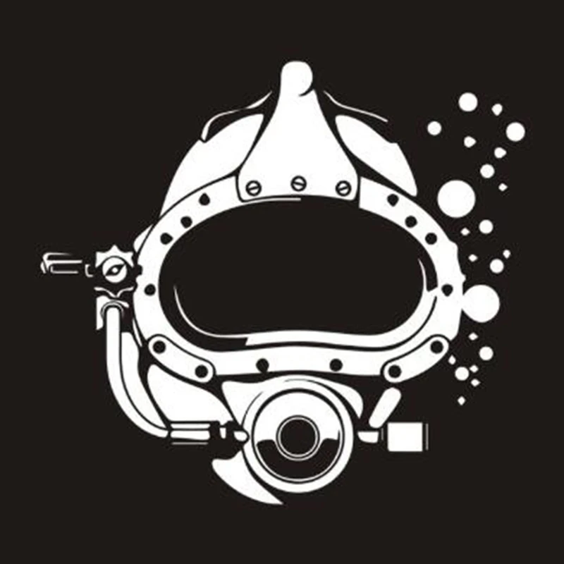 Черная/Серебристая забавная маска для подводного плавания и дайвинга