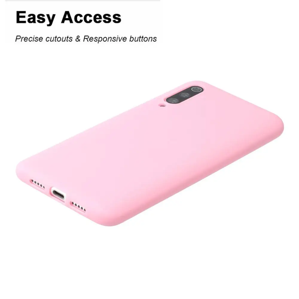 Xiaomi Mi 9 SE 8 Lite 9T Pro 6 мобильный телефон caseXiaomi A2 A1 Mix 2S Max 3 Redmi чехол матовый ТПУ