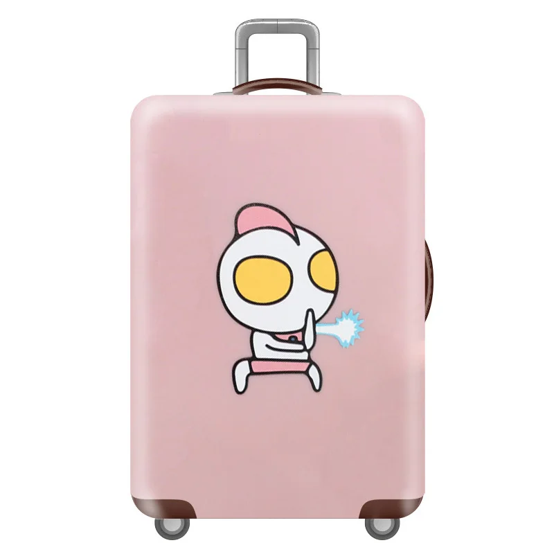 E Luggage cover Плотный Чехол для багажа, эластичные Защитные чехлы для багажа, подходит для чемодана 18-32 дюймов, аксессуары для путешествий - Цвет: E Luggage cover
