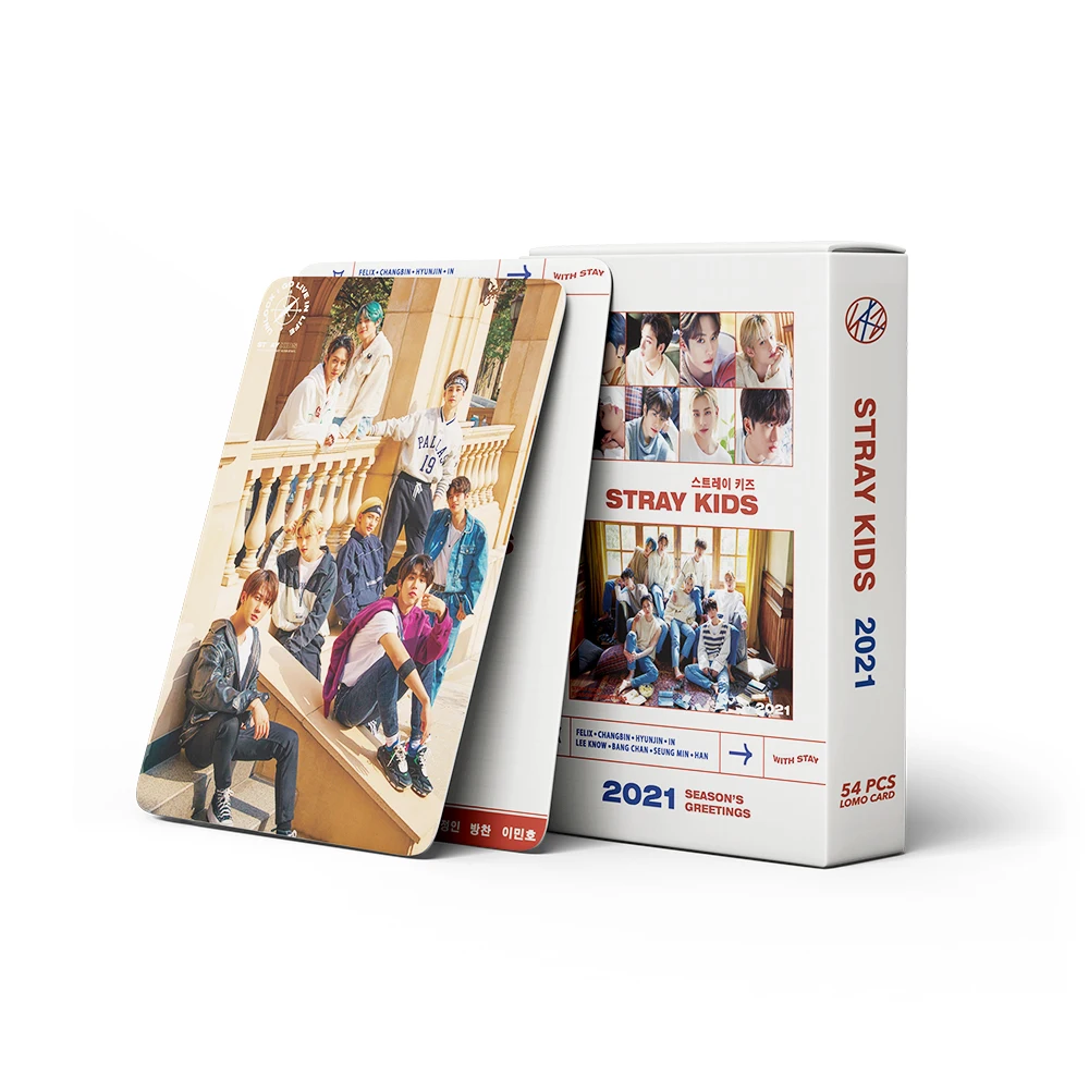 Теплый 54 шт./компл. Kpop бродячие Детские фотокарты HD Фотография Печать фотография