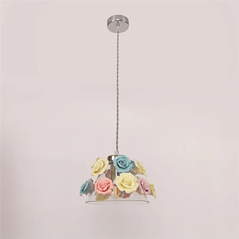 Простая креативная люстра в скандинавском стиле с одной головкой для столовой