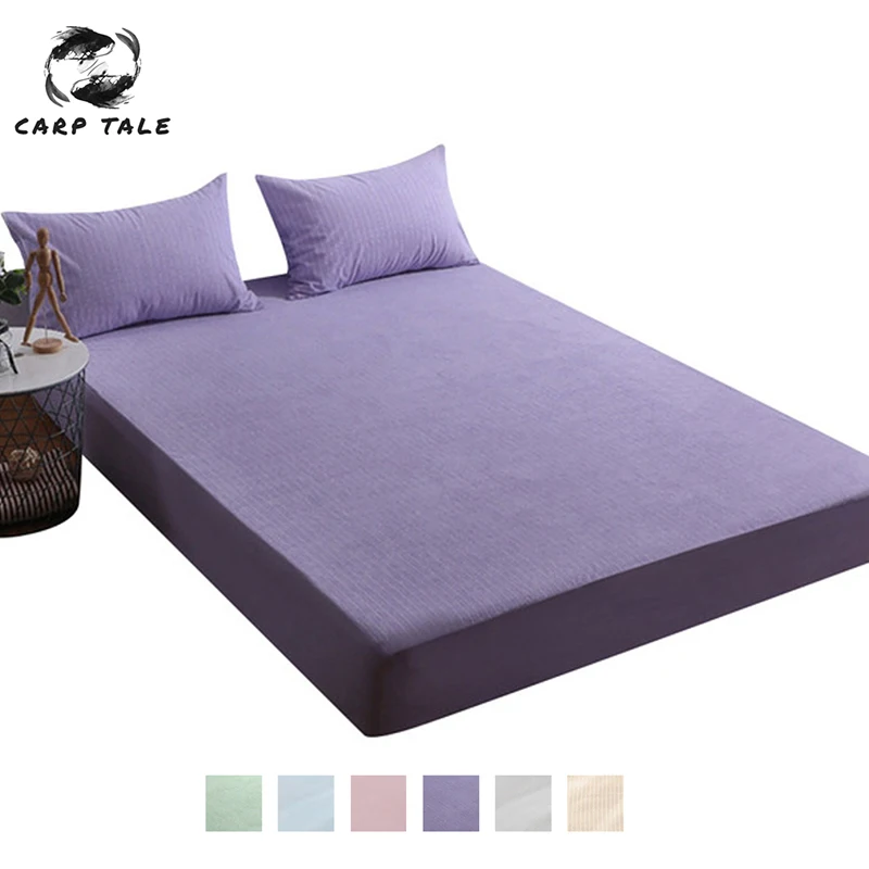 Новинка хлопковый водонепроницаемый чехол для матраса анти клещ дышащая