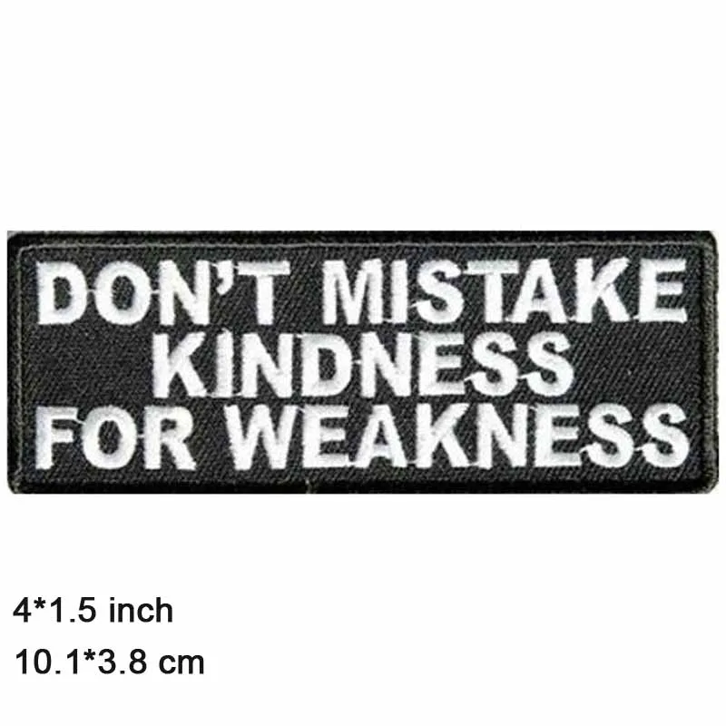 Нашивки с надписями ошибка-доброта одежда нашивки для одежды новинка нашивка |