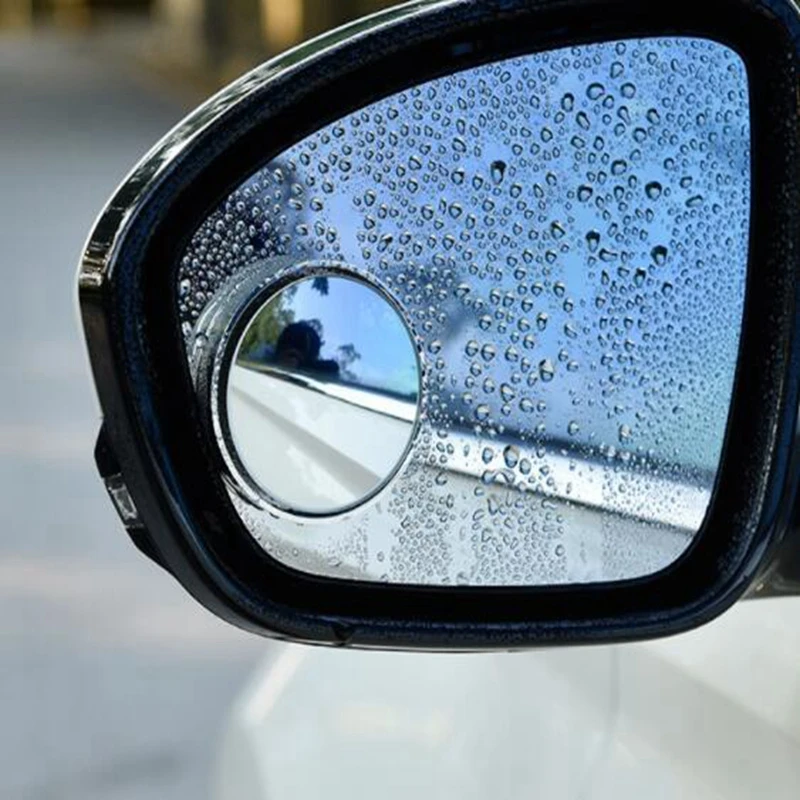 

Автомобильное зеркало заднего вида с присоской, 2 шт., маленькое круглое зеркало, 360 градусов, вспомогательное широкоугольное зеркало для слепых зон